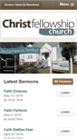 Mobile Screenshot of christfellowshipmaine.org